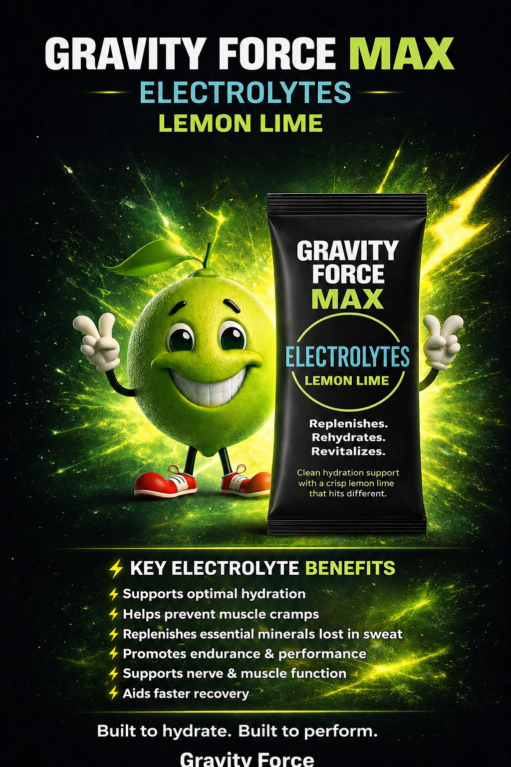 Gravity Force MAX Electrolytes