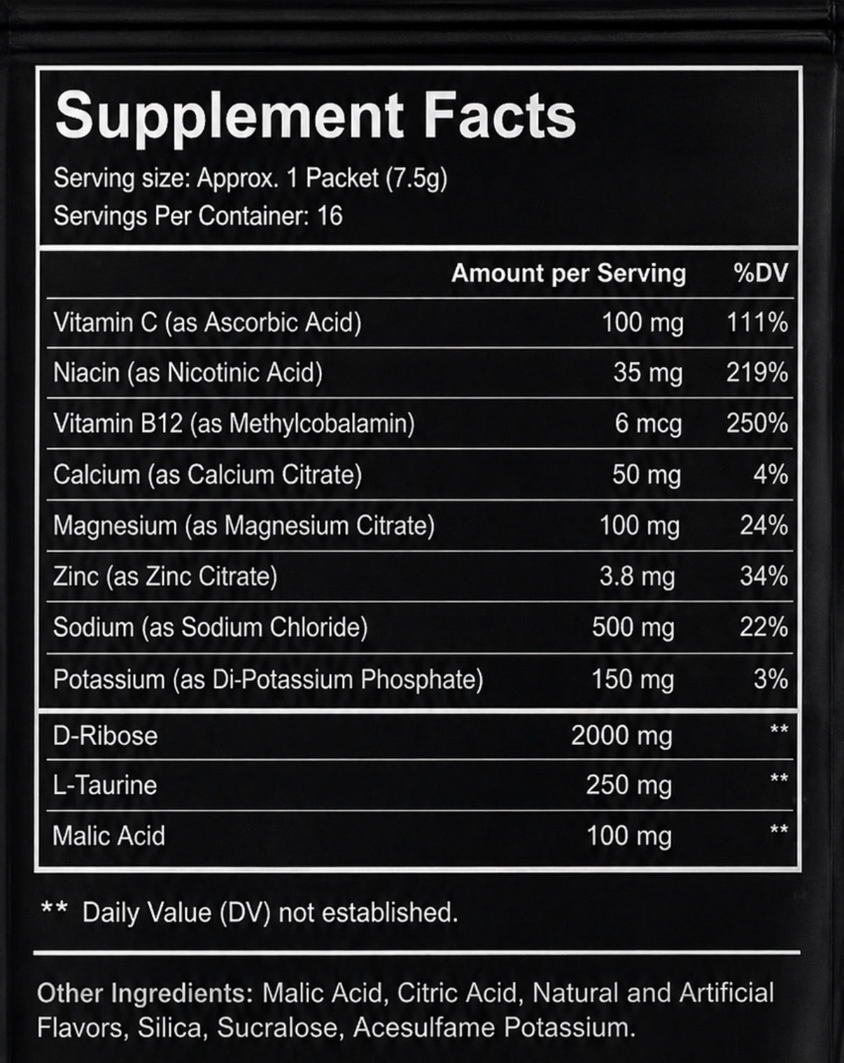 Gravity Force MAX Electrolytes